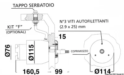 Produktbild von Rückwandpumpe UP33R - Osculati 45.280.04
