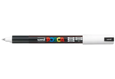 Zdjęcie produktu dla Marker akrylowy POSCA - biały 0,7 mm