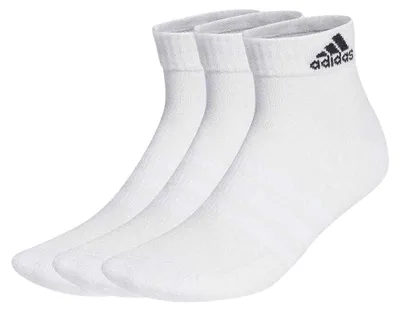 Produktbild von Adidas - "Sportswear" Knöchelsocken gepolstert für Herren(3er-Pack) PP2643 (37 EU - 38 EU) (Weiß)
