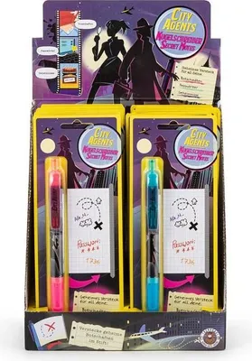 Obrázok produktu pre TRENDHAUS Tajný zápisník so špionážnym perom 952615