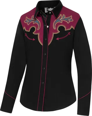 Produktbild von Damenbluse Westernbluse Country Cowgirl Western Stars & Stripes »JENNA«