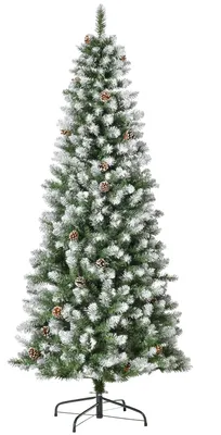 Zdjęcie produktu dla Sztuczna choinka 180 cm z sztucznym śniegiem, do wnętrz
