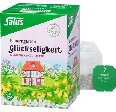 Obrázek produktu pro Bauerngarten Glückseligkeit - 15 čajových sáčků 30g