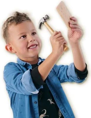 Image de Kit de Menuiserie SES Creative Dinosaures, Avec Clous et Colle, Jeu de Construction