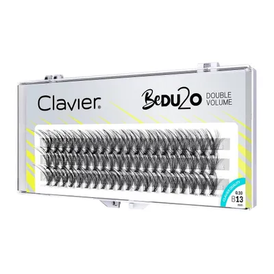 Zdjęcie produktu dla Clavier BeDU2O Double Volume Kępki rzęs 13mm