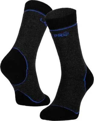 Produktbild von Warme Arbeitssocken Schwarz-Grau, 1 Paar, "43-46", Lahti