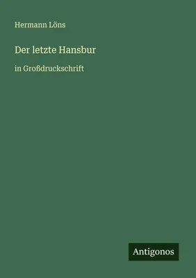 Produktbild von Der letzte Hansbur