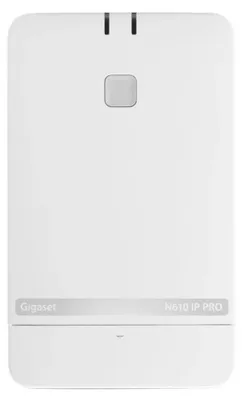 Zdjęcie produktu dla Gigaset PRO N610 IP DECT, HTTPS, SIPS, SRTP, TLS, G.711, G.722, G.729ab, Biały, 180 x 110 x 42 mm, 220 g