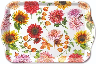 Produktbild von Ambiente Tablett 13x21cm Herbstblüte