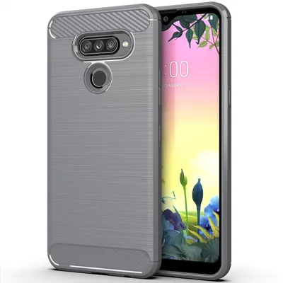 Zdjęcie produktu dla Etui ochronne na telefon LG K50S Case Cover Carbon Optic Grey