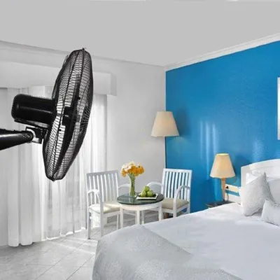 Productafbeelding van Industriële wandventilator - Krachtige ventilator - Ruimte koelen - Intelligente afstandsbediening - 55 cm