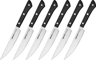 Immagine prodotto di Set di 6 coltelli da bistecca Samura Harakiri