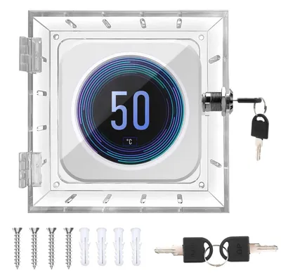 Image de Boîtier de sécurité pour thermostat, avec 2 clés