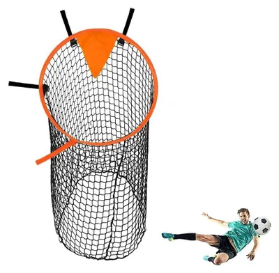 Produktbild von Fußballtor Zielnetz Fußballzielnetz, 45 x 60 cm Fußballtor Ecke Schießen Ziele, Fussball Ziel, für Schießgenauigkeit Verbesserung