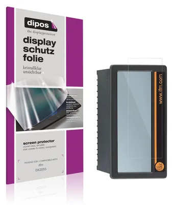 Image de 2x Film de protection d'écran pour ifm DX2055 protecteur clair dipos