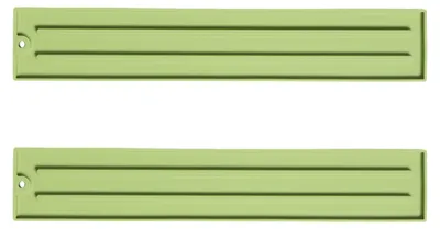Produktbild von 1/2 Stück Silikon-Topfdeckelhaltermatte, stabil, rutschfest, hitzebeständig, Abtropfmatte, Küchenorganisationshelfer