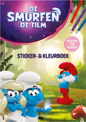 Produktbild von De Smurfen Stickerboek - Film