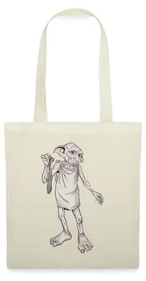 Produktbild von Spreadshirt Harry Potter Dobbys Geschenk Stoffbeutel, One size, Natur
