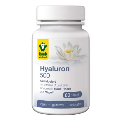 Zdjęcie produktu dla Hyaluron 500 - 60 kapsułek 34,8 g