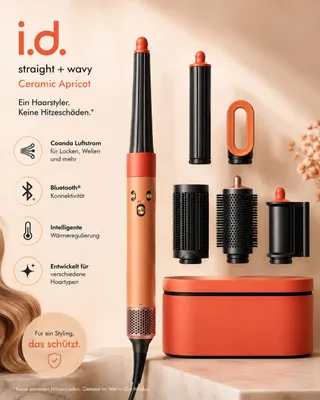 Productafbeelding van Dyson Airwrap i.d. Stijltang + Krultang, keramisch, abrikozenkleur