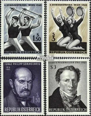 Produktbild von Briefmarken Österreich 1965 Mi 1190-1191,1192,1193 (kompl.Ausg.) postfrisch Sodermarken