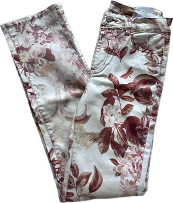 Produktbild von Guess Damen 1981 Gerade Denim-Hose weiß W27