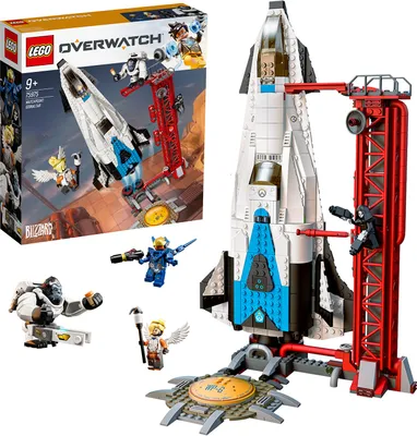 Produktbild von LEGO Overwatch Watchpoint: Gibraltar - 75975, Bausatz, 9 Jahr(e), 730 Stück(e), 1,29 kg