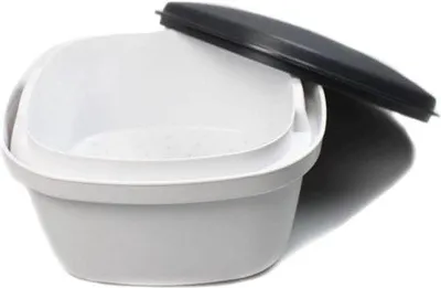 Produktbild von Thermo-Duo 2,25 Liter warm hält, weiß-schwarz.