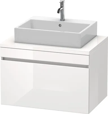 Produktbild von Duravit Konsolenunterschrank DURASTYLE 512 x 800 x 548 mm weiß hochglanz/basalt matt