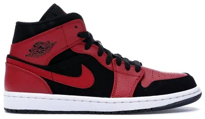 Produktbild von Jordan 1 Mid Reverse Bred - EU 42.5