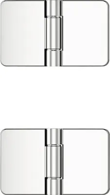 Produktbild von Ersatzscharnier zu BWFW 2-teilig chrom