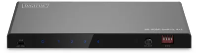 Imagen del producto de Digitus DS-55335 DIGITUS HDMI Switch 4x1 8K/60Hz