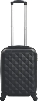 Obrázok produktu pre vidaXL Hard Shell Trolley Black ABS