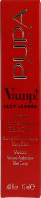 Image de Pupa Milano Vamp Mascara Sexy Lashes 011 Noir Sexy, 12 ml