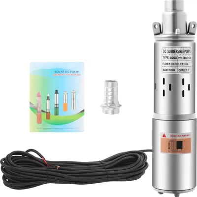 Image de Pompe submersible, acier inoxydable durable, haute efficacité, 12V, EU