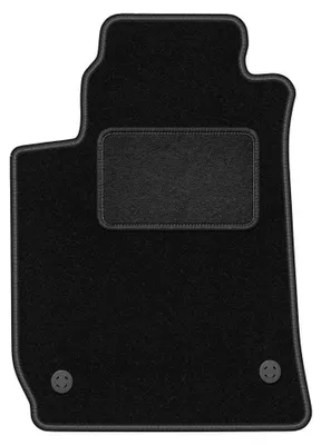Produktbild von Fahrermatte Velours für Alfa Romeo 159 2006-2011 (Limousine/Kombi/Sportwagon) – 1-tlg, Schwarz, passgenau – Wielganizator LUX
