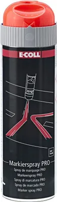 Produktbild von E-Coll PRO Markierspray 500ml rot , 9900067883