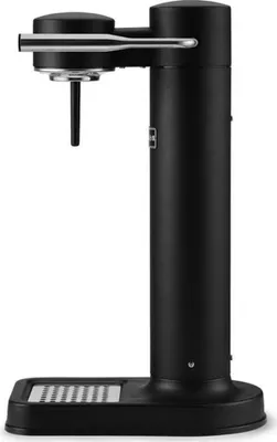 Immagine prodotto di Aarke Carbonator II (corpo in acciaio inox, acqua gassata, bottiglia in PET inclusa, compatibile con bombole CO2 Sodastream) - nero