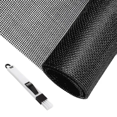 Obrázok produktu pre Sieťka proti hmyzu na okná, 150x300 cm, metráž, možné rezanie, materiál: sklenené vlákno, farba: čierna