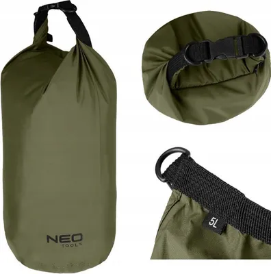 Produktbild von Wasserdichte 5l Tasche 400D Nylon 16x38cm NEO
