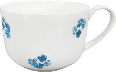 Immagine prodotto di Tazza jumbo in porcellana Luna Pomněnka - 700 ml, bianco/blu