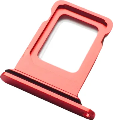 Produktbild von Apple iPhone 12 (A2403), Simkartenhalter (Nano-SIM), Original Ersatzteil, Rot