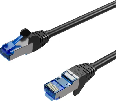 Produktbild von Patchkabel cat6A S/FTP PIMF schwarz 2m