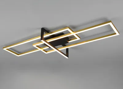 Immagine prodotto di SALINAS lampada da soffitto moderna a LED incorporata SALINAS oro Trio 620310308