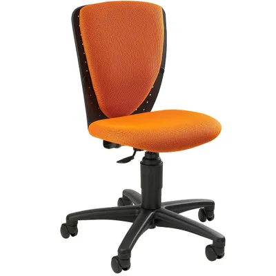 Produktbild von Topstar Kinderdrehstuhl High S'cool®, 70570 BB40 orange, schwarz Stoff