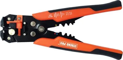 Obrázek produktu pro Kleště Strend Pro AWS 066, 205 mm, pro kabely, elektrikářské, odblokování, odizolování, 0,2-6 mm2, Cr12MoV