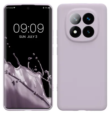 Produktbild von kwmobile Handyhülle für Xiaomi Redmi Note 14 Pro+ 5G / Redmi Note 14 Pro Plus 5G Hülle - weiches Handy Silikon Case - Schutzhülle Cover - Lavendel
