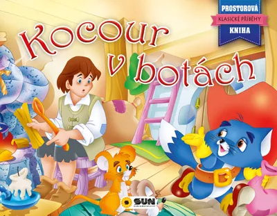 Image de Kocour v botách - Prostorová kniha