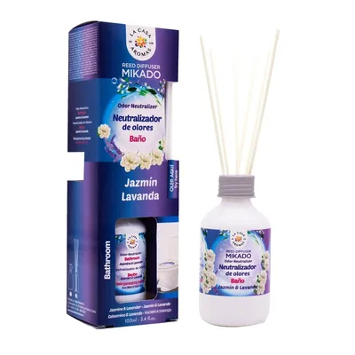 Obrázok produktu pre Vôňa Jasminu a Levandule v tyčinkách, 100ml