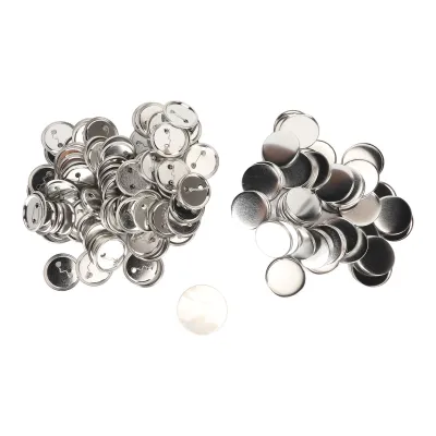 Obrázek produktu pro Estink 100 nastavení Pin Back Button Parts Round Badge Button Parts Multi Purpose Longable Metal for Disabled Buttons (50MM)